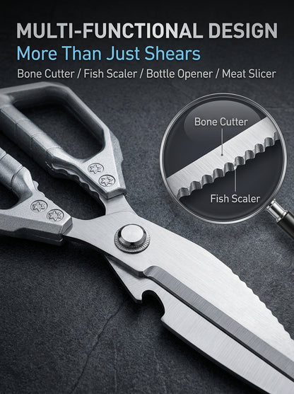 ⏳Limited-time 50% off⏰Multifunctional Heavy-Duty Kitchen Shears✂️🦴
