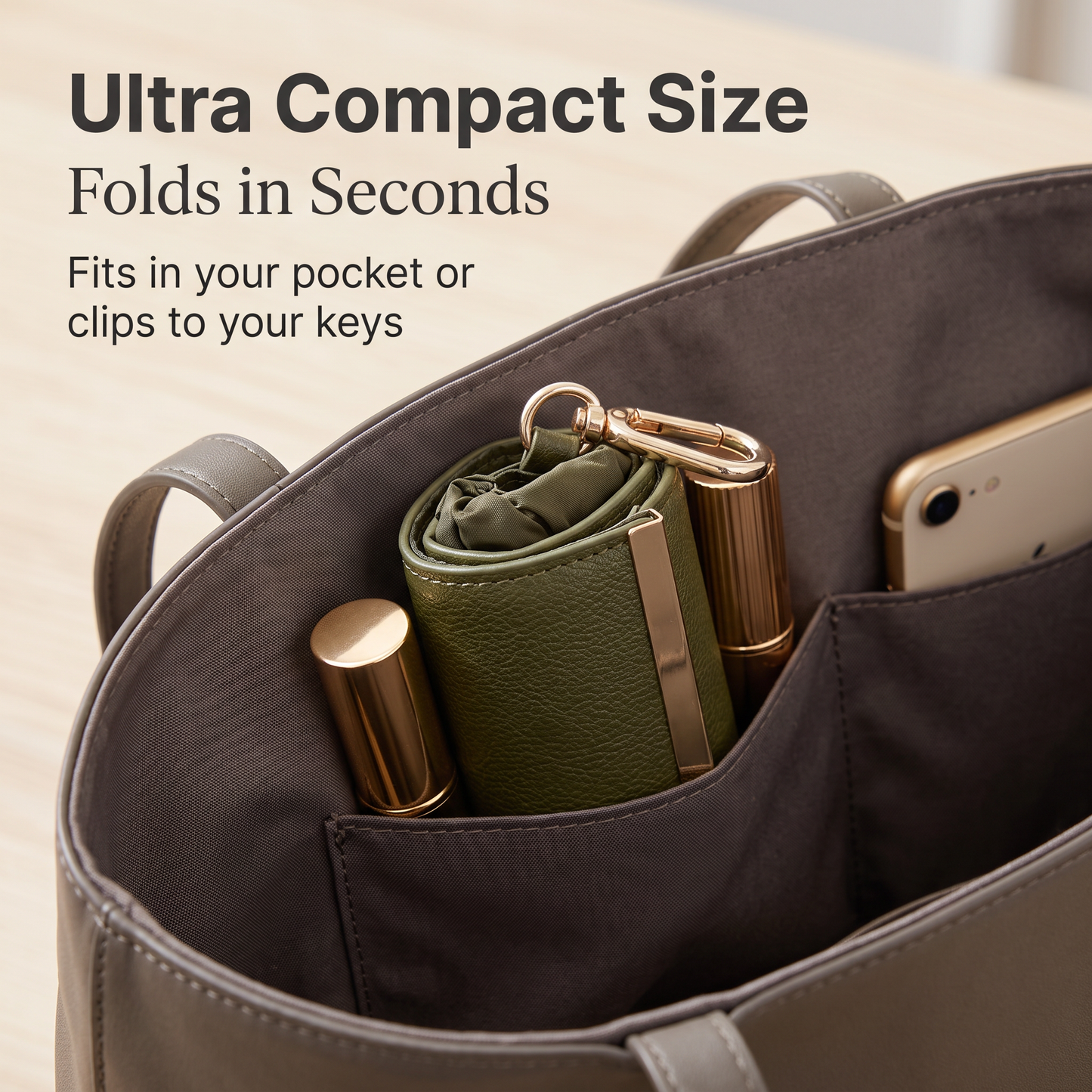 🔥2026 HOT SALE💥2-in-1 foldable tote bag