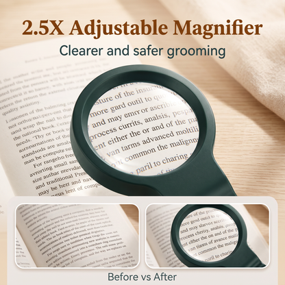 🔥Buy 1 Get 1 Free🔥Stainless Steel Magnifying Nail Clipper – 3X Magnifying Glass