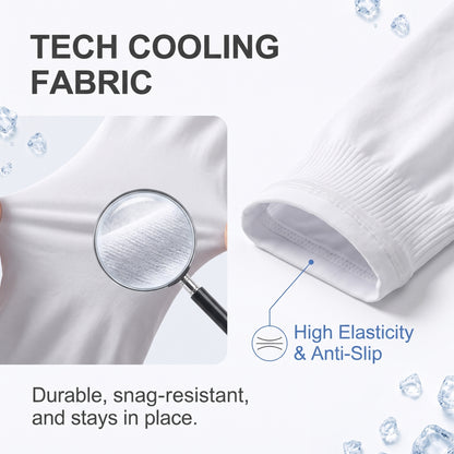 🧊50%off🧊2026 New Loose Oversized Ice Silk Sun Protection Arm Sleeves, Thin UV Protection Cooling Sleeves for Summer