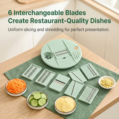 🔥New Upgrade🔥Multi-functional vegetable cutter drain basket