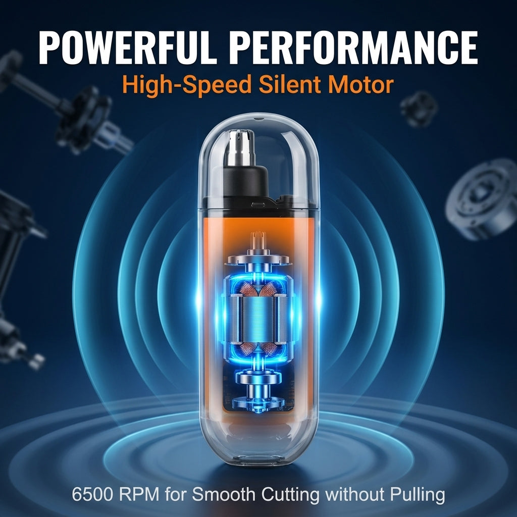 👃 HALF PRICE 50% OFF! 🎄 Smart Electric Nose Hair Trimmer