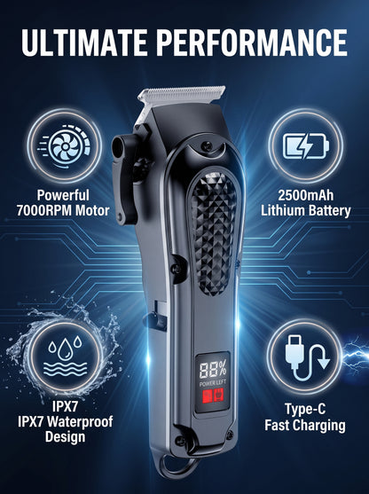 🎄Christmas Special Offer 50% OFF｜Digital Display Hair Clipper Trimmer Set