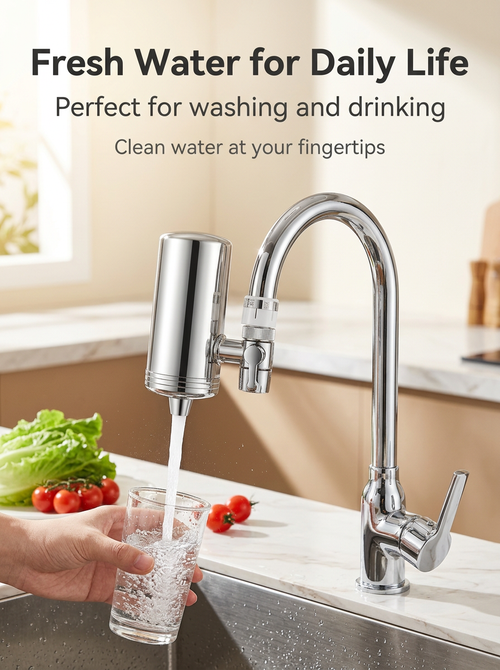 ⚡2026 Best-Seller: Half-Price Offer 🔥 Universal 720° Rotating Faucet Filter & Sprayer Set