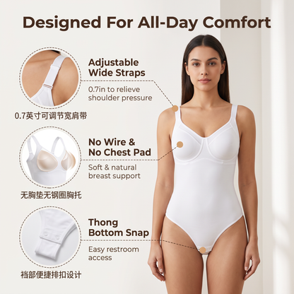 🔥Today‑Only 50% OFF ｜Push-Up Bodysuit
