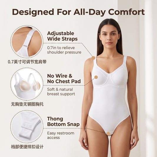 🔥Today‑Only 50% OFF ｜Push-Up Bodysuit