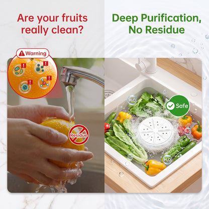 🔥First 50 customers enjoy 50% off🔥Fruit And Vegetable Washer For Easy Deep Cleaning