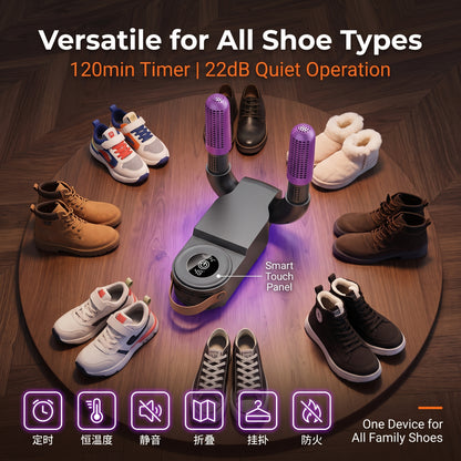 📢📢50% OFF !! ⏰ShoeDryer - Portable Electric Smart Foldable Shoe Dryer