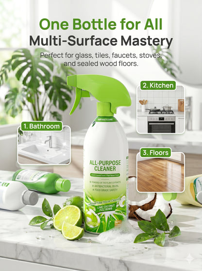 ✨50% off Foaming Bathroom Cleaner Spray for Tile Toilet Glass Sink