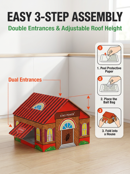 Christmas Pest Special 🎅 Buy More Get More Free| Cockroach Traps Non-Toxic Physical Roach Killer
