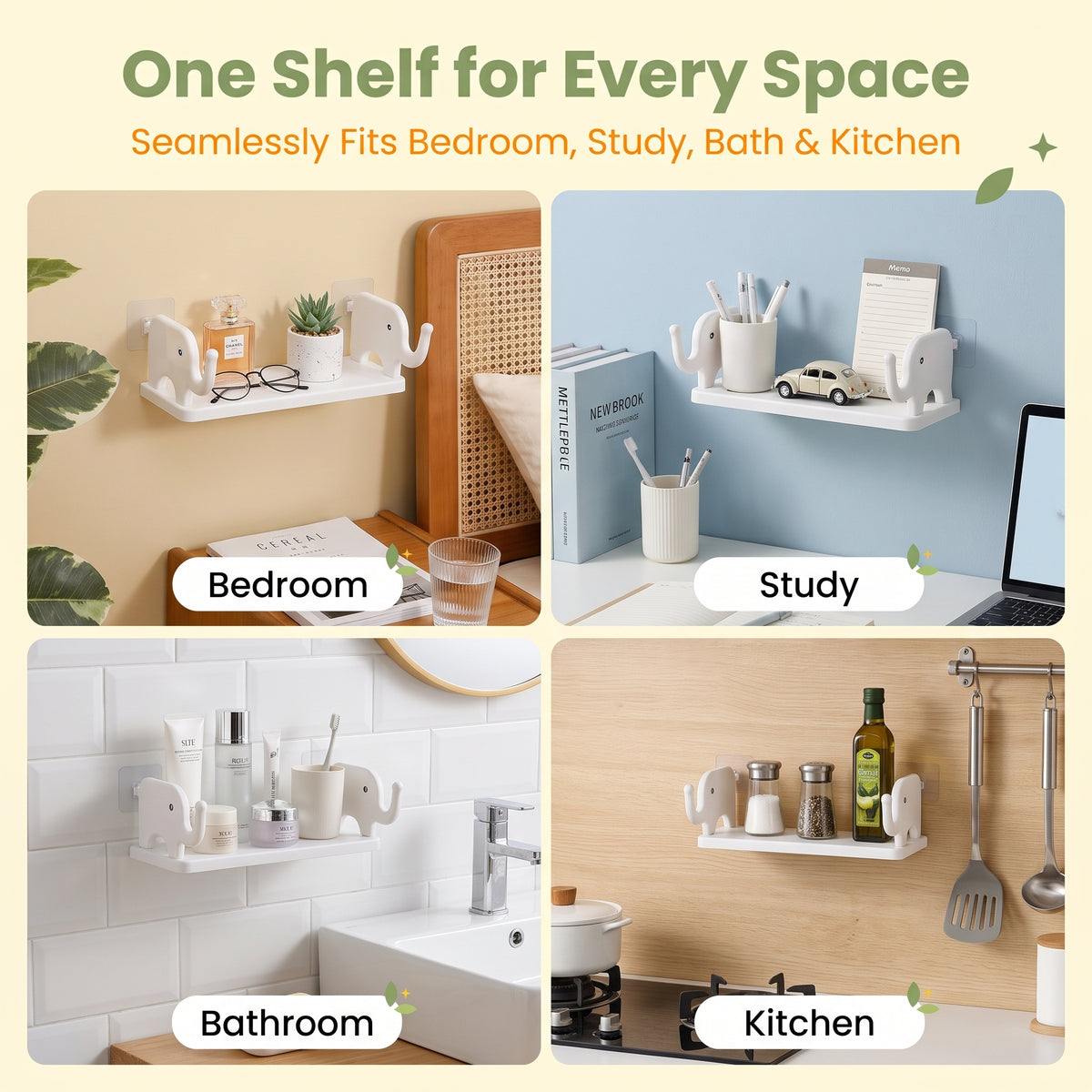 💕Buy 1 Get 1 Free🎁Drill-Free Wall Mount Storage & Draining Rack