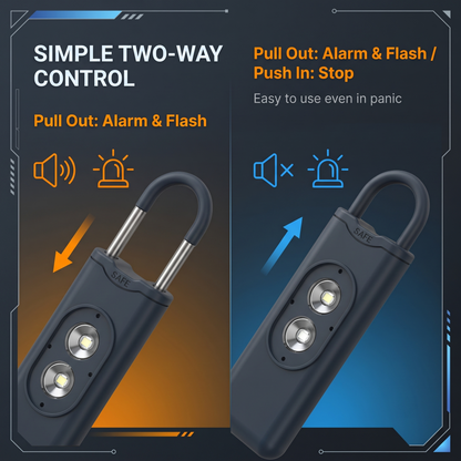 🔥2026 HOT SALE🔥Double-flashing personal alarm