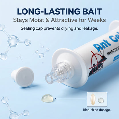 🔥50%off🐜Advanced Ant Gel Bait Syringe | Kill Ants & Termites at the Source, Eliminates Entire Colony (1-Pack/4-Pack)