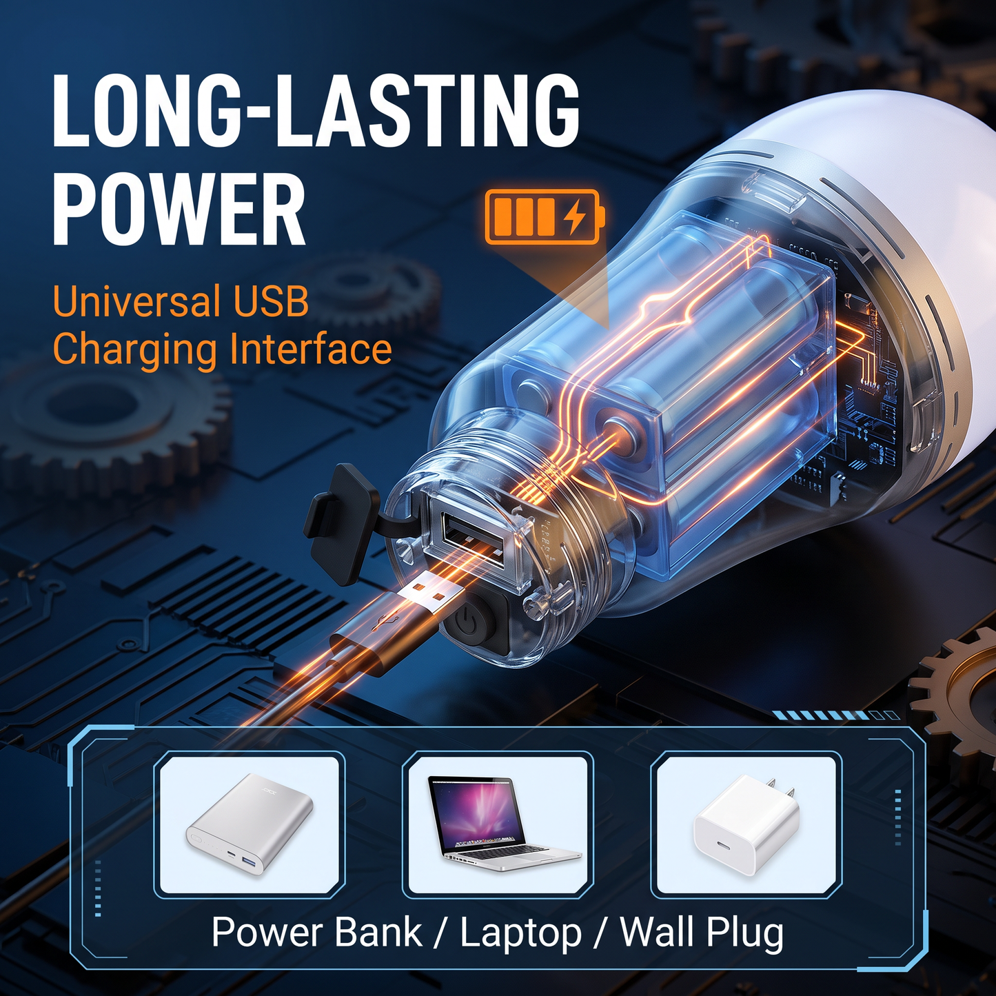 🔥Buy 1 Get 1 Free🔥LED emergency rechargeable bulb