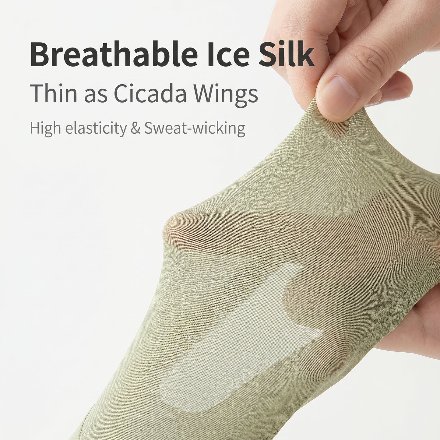 Cushioned No-✨50%off 🧦Show Socks for Women | Non-Slip Ice Silk Invisible Boat Socks with Double Sponge Footpads