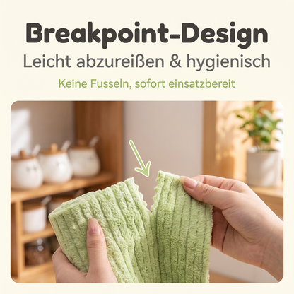 ✨1 kaufen, 1 gratis!✨ Antibakterielles Reinigungstuch aus Bambus-Mikrofaser zum Abreißen.