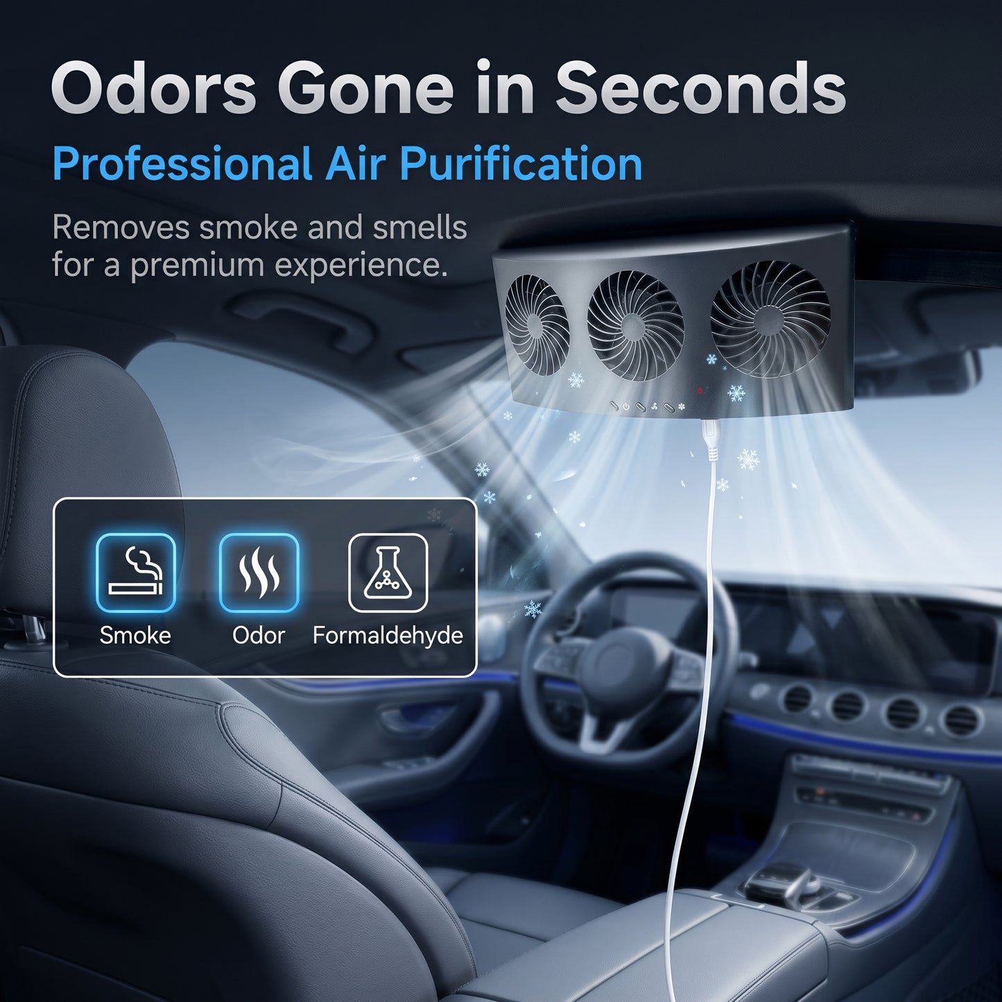 🚗 50% OFF NOW! Car cooling electric fan