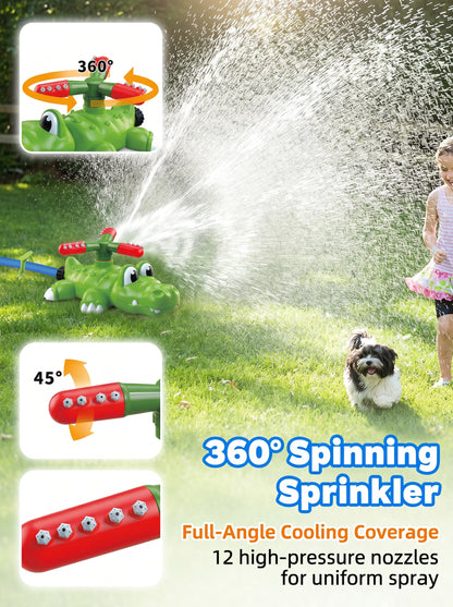 🔥50%off   Kids Baseball Launch Rocket Sprinkler Outdoor Lawn Water Toy