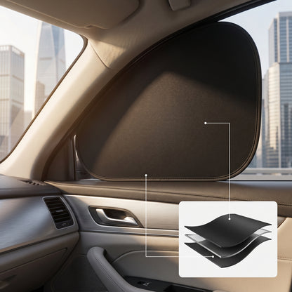 💥2026 HOT SALE💥Car Electrostatic Adsorption Sunshade And Sun Protection Curtain