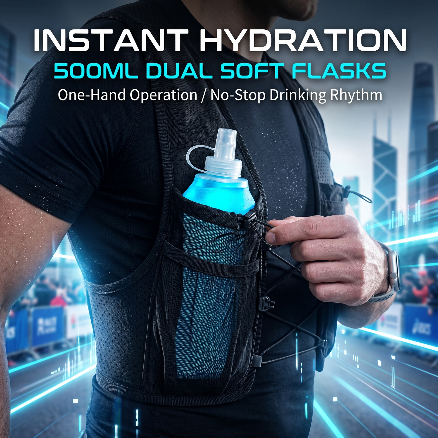 🔥2026 HOT SALE💥Multi-functional trail running backpack