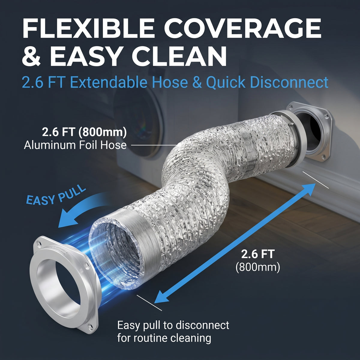 🔥50%OFF✨Magnetic Dryer Vent Coupler Connector