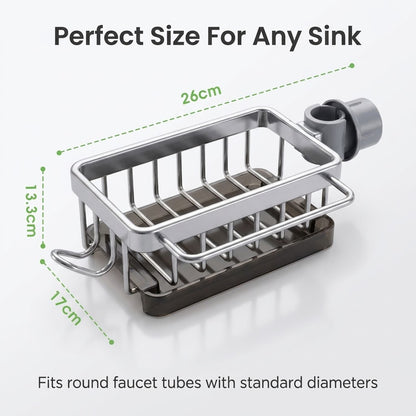 🔥 50% Off ✨ Kitchen Sink Faucet Storage Rack
