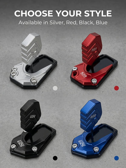 🏍️Motorcycle Kickstand Foot Side Stand Extension Pad💥