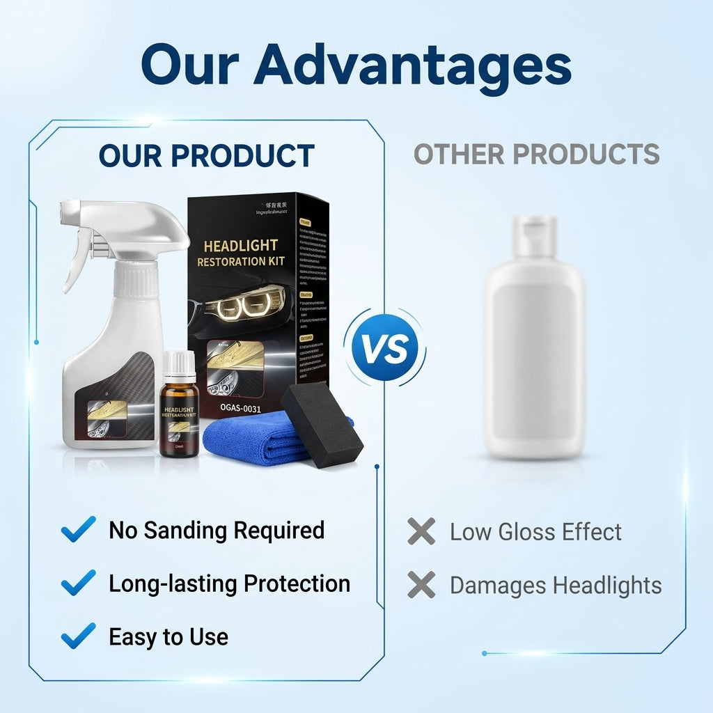 🔥50% off🔥Car headlight restoration kit