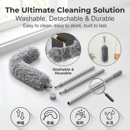 🔥50%off🔥 2.8-meter extended, detachable and arbitrarily bendable dust removal tool