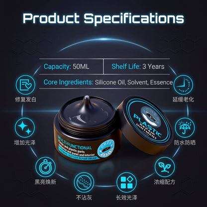 ⏳Last Day Sale 50% OFF💥🔥BUY 1 GET 1 FREE🏆Leather and Plastic Care and Repair Cream