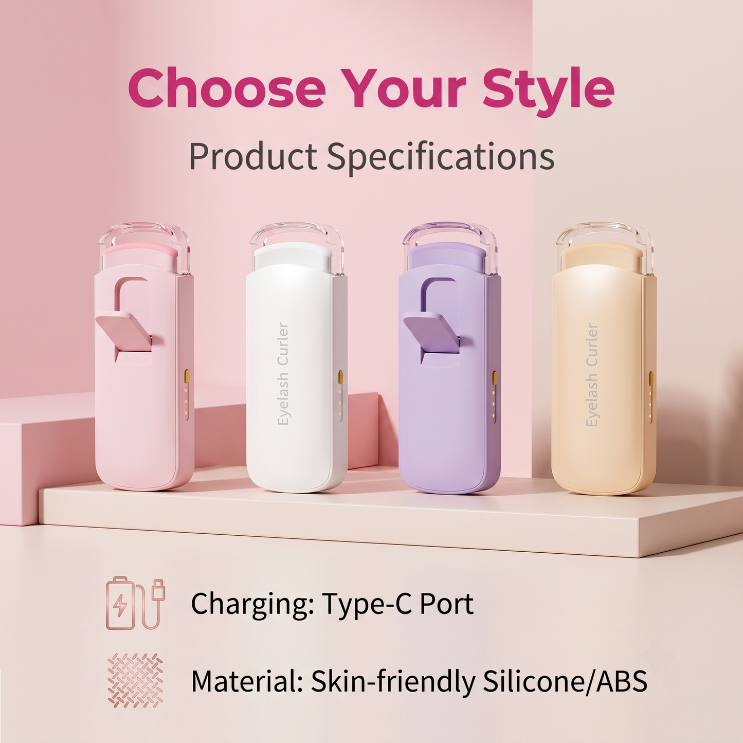 🔥2026 HOT SALE🔥Electric Rechargeable Heated Eyelash Curler