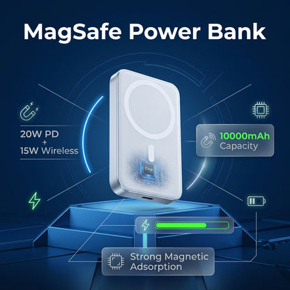 🔥Hot Sale 50% OFF🔥Wireless Fast Charging Magnetic Power Bank
