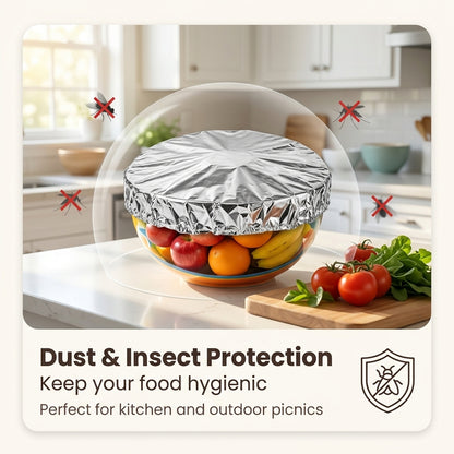 🔥Manufacturer promotion💥Reusable Insulated Aluminum Foil Food Covers