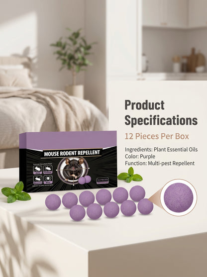 💥2026 HOT SALE💥12 Pack Rodent & Insect Repellent Tablets for Tackle Boxes, Boats, Garages & Camping Gear
