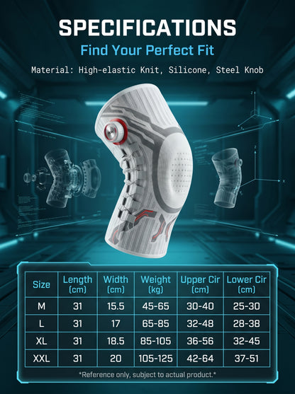 ✨50% Off For A Limited Time✨5-in-1 Adjustable Smart Knee Brace