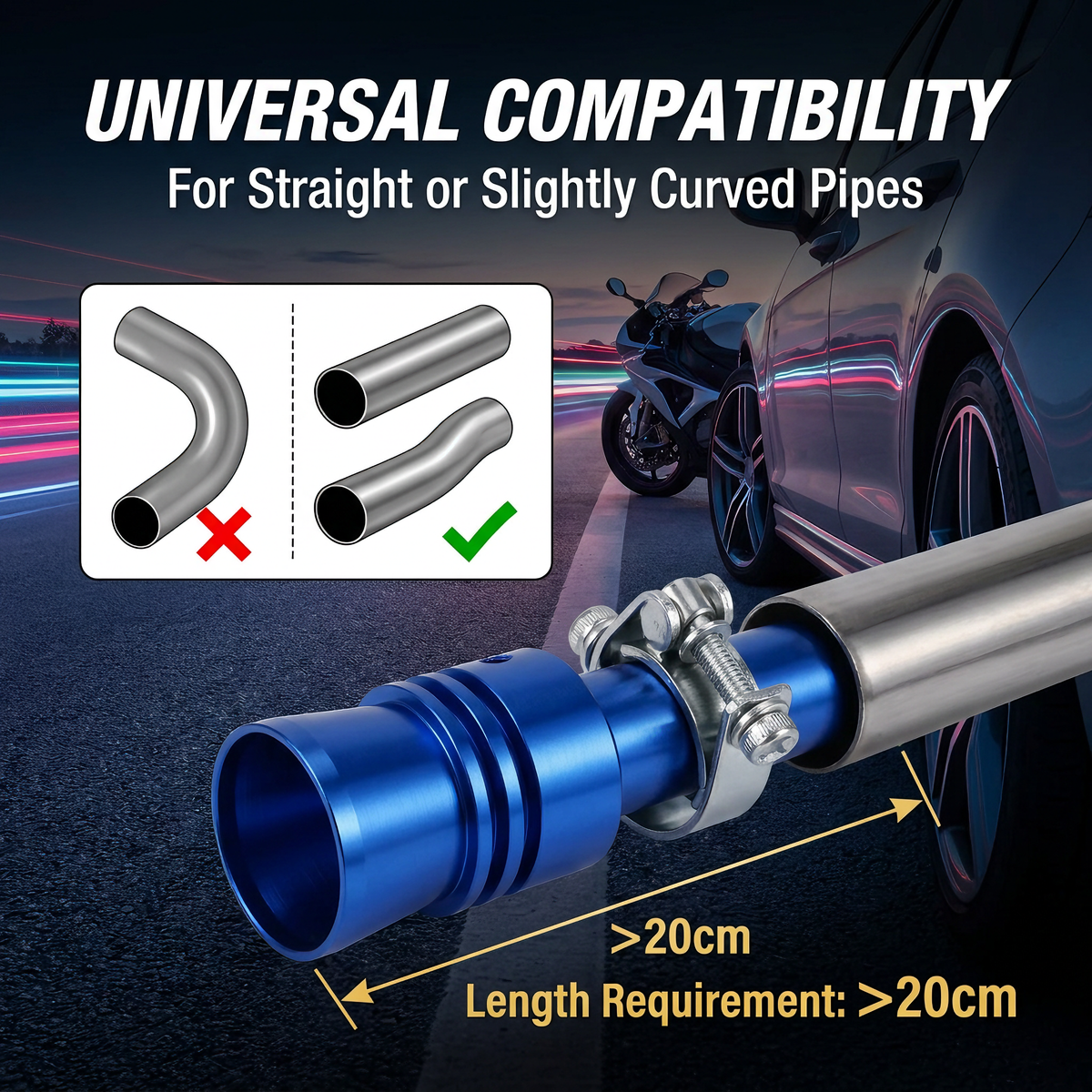 🏎️💨 2026 New Arrival 🏍️ Universal Turbo Sound Simulator Whistle — Instantly give your ride the roaring sound of a sports car!