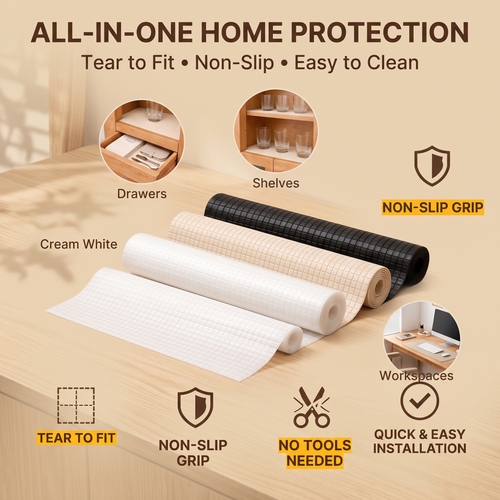 ✨First 50 customers enjoy a 50% discount✨ Drawer mats - non-slip and waterproof cabinet protectors.