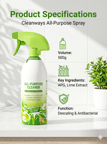 ✨50% off Foaming Bathroom Cleaner Spray for Tile Toilet Glass Sink