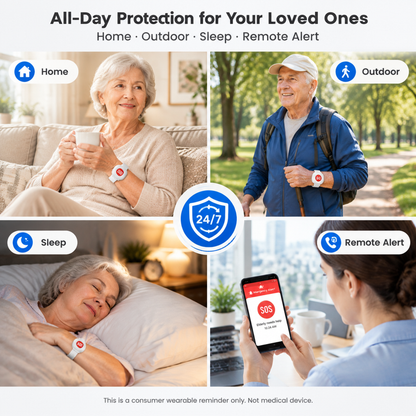 💥 Today only! Half-price offer: Protecting our seniors—SOS emergency call wristband for the elderly. 🆘