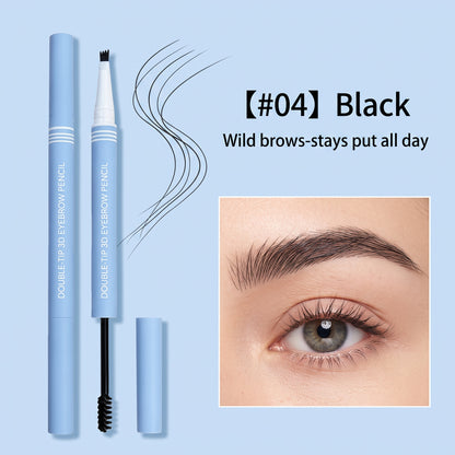 💕Buy 1 Get 1 Free🎁✨Dual-Ended 3D Eyebrow Pencil 2 in 1Dual-Ended Eyebrow Pencil