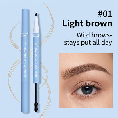 💕Buy 1 Get 1 Free🎁✨Dual-Ended 3D Eyebrow Pencil 2 in 1Dual-Ended Eyebrow Pencil