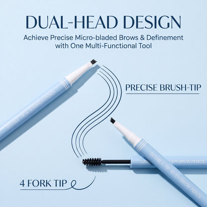💕Buy 1 Get 1 Free🎁✨Dual-Ended 3D Eyebrow Pencil 2 in 1Dual-Ended Eyebrow Pencil