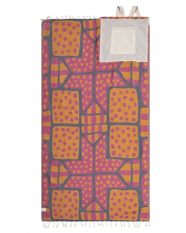 ⏰Limited-time 50% off 🏖️2-in-1 Convertible Towel & Backpack with Inner Zip Pocket & Sand-Repelling Fabric