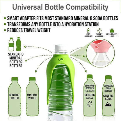 🐕‍🦺Portable Dog Water Bottle Adapter