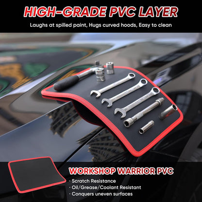 🔥50%OFF🔥3PC Flexible Magnetic Tool Mat & Tray Holder
