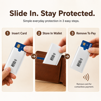 🔥Limited-time 50% off🧲RFID Blocking Sleeves for Credit Cards