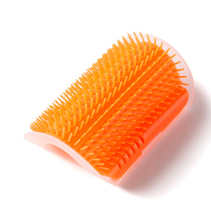 🐱 Cat Self-Grooming Brush 🧹 Massages and collects loose fur