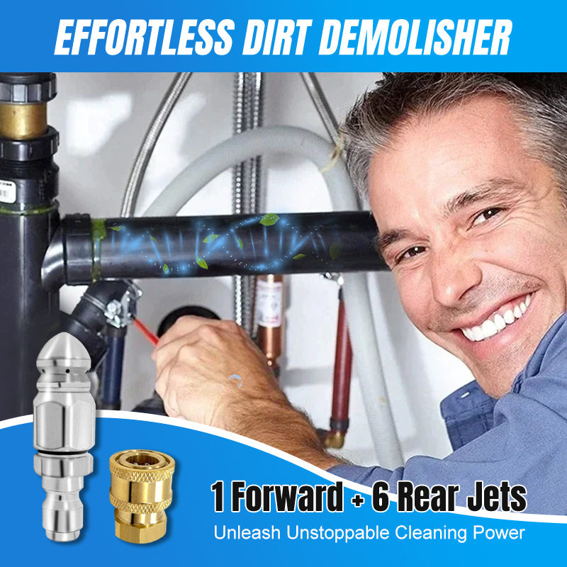 🔥 BUY 1 GET 1 FREE🔥Powerful Pipe Cleaning and Unclogging Nozzle
