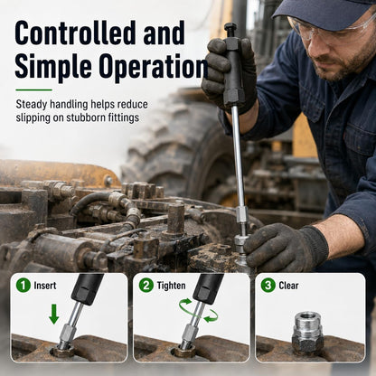 🔧 Heavy‑Duty Grease Fitting Cleaner Tool