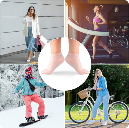 🥳Buy 1 Free 1🦶✨ Moisturizing Foot Mask Socks Silicone Gel Moisturizing Socks